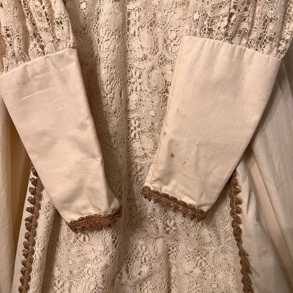 GUNNE Sax 1970s Vintage Zip Sleeves Dress - Picture 10 of 14